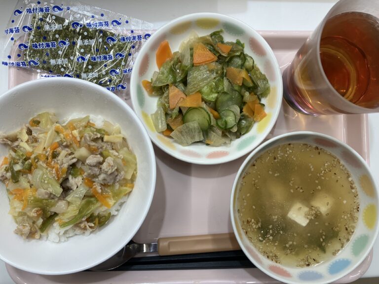 今日の給食2023.11.20