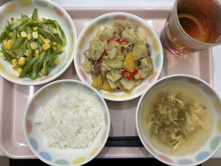 今日の給食2024.3.18