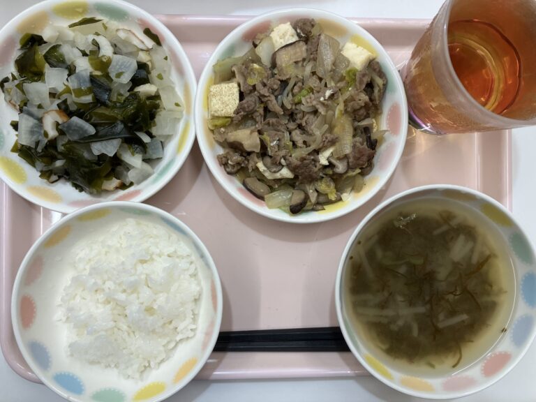 今日の給食2024.5.13