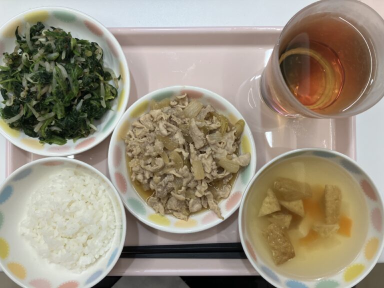 今日の給食2024.6.13