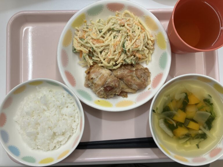 今日の給食2024.6.24