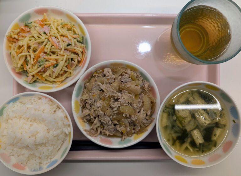 今日の給食(2024/07/04)