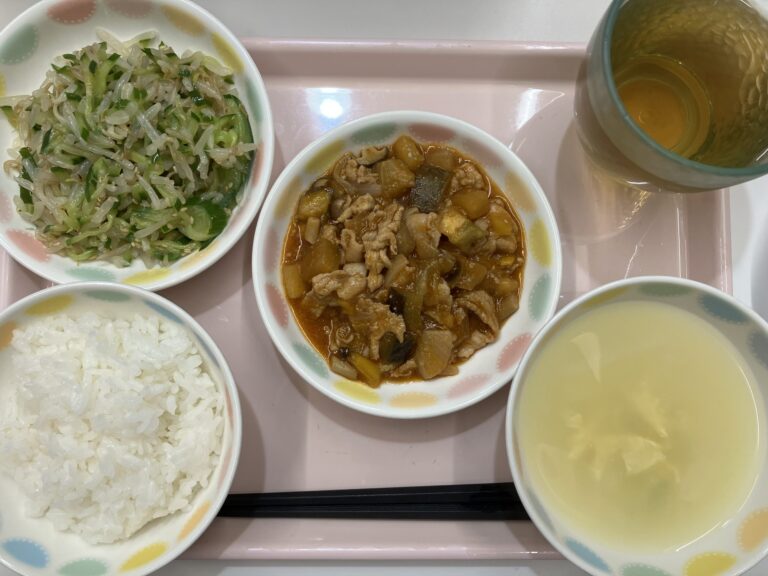 今日の給食2024.8.7