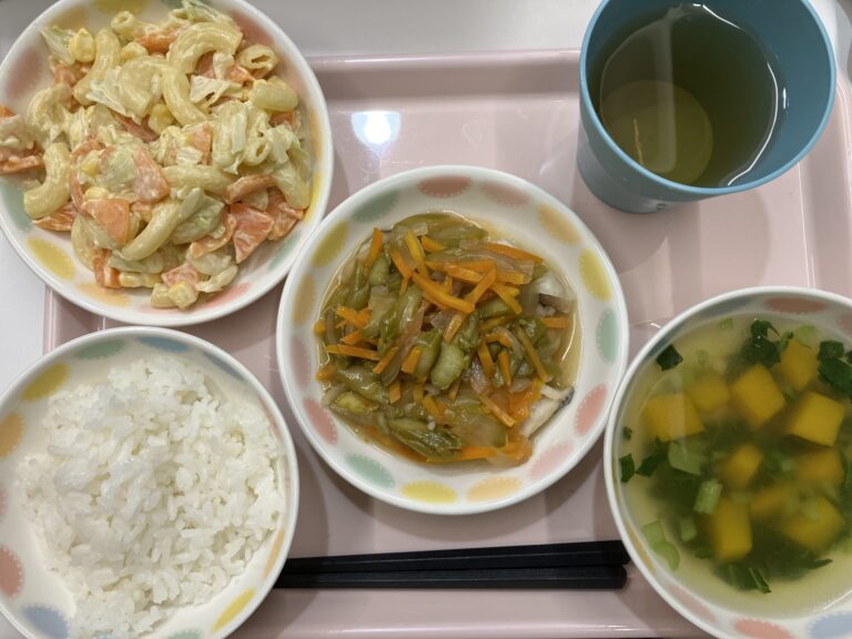 今日の給食2024.8.8