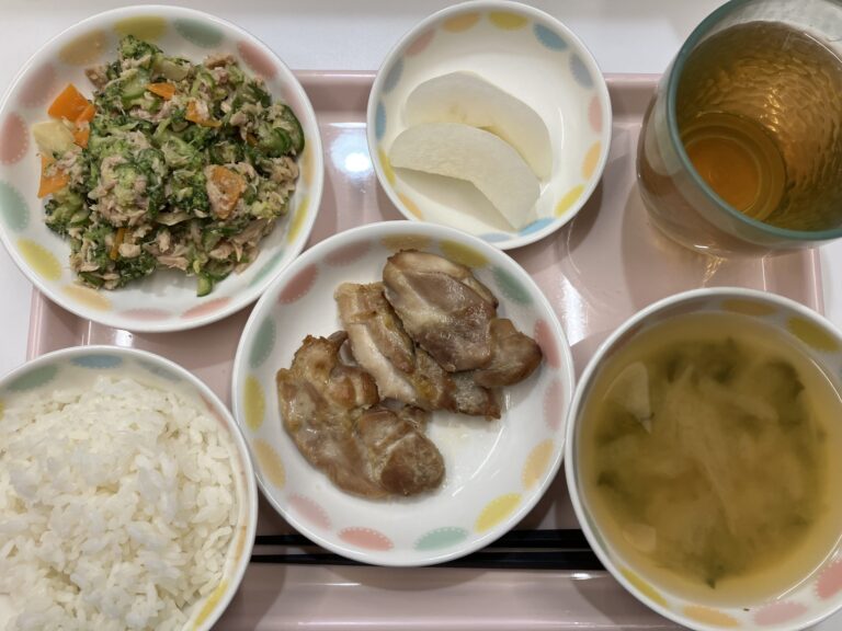 今日の給食2024.9.20