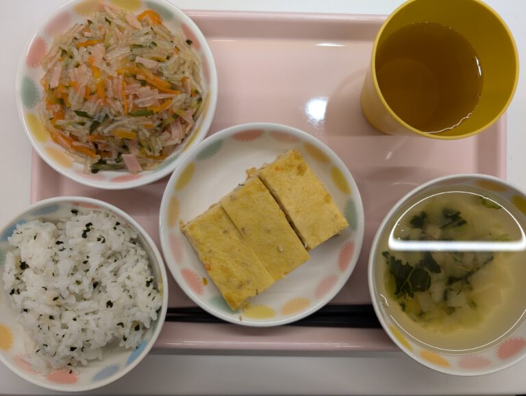 今日の給食(2024/11/08)